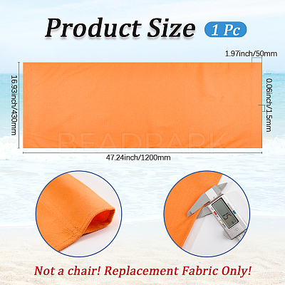 1Pc Chair Canvas Cloth AJEW-GF0012-03A-12-1