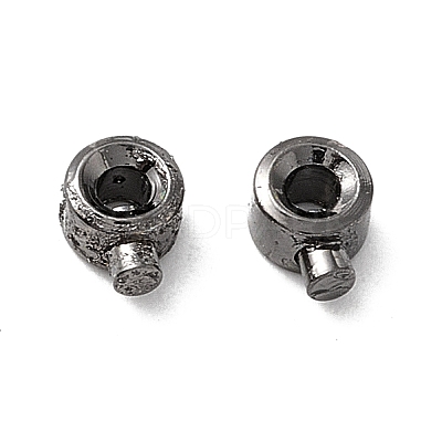Brass Crimp Beads KK-E280-01B-1