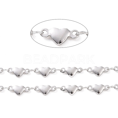 Tarnish Resistant 304 Stainless Steel Link Chains CHS-P007-10P-1