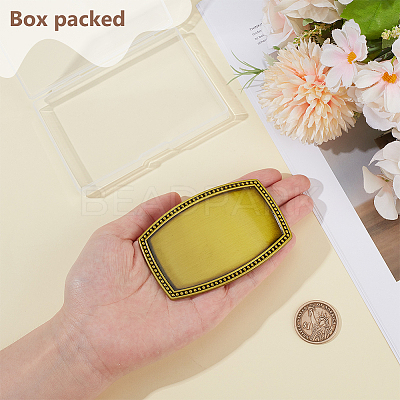 1Pc Alloy Belt Buckles FIND-BC0014-29B-AB-1