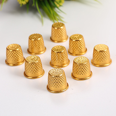 Iron Sewing Thimble Finger Protector PURS-PW0003-063G-1