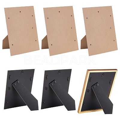 MDF Photo Frame Stand DIY-WH0401-19B-01-1