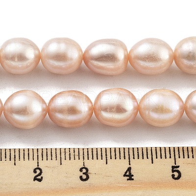 Natural Cultured Freshwater Pearl Beads Strands PEAR-P062-13D-1