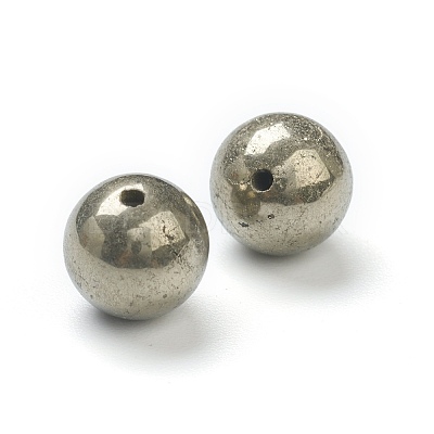 Natural Pyrite Beads G-H267-03C-1