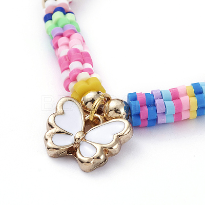 Adjustable Nylon Cord Braided Bead Bracelets BJEW-JB05100-05-1