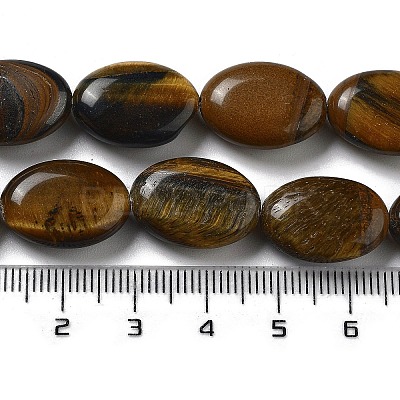 Natural Tiger Eye Beads Strands G-P528-M09-01-1