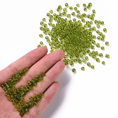 Glass Seed Beads SEED-A004-4mm-4-1