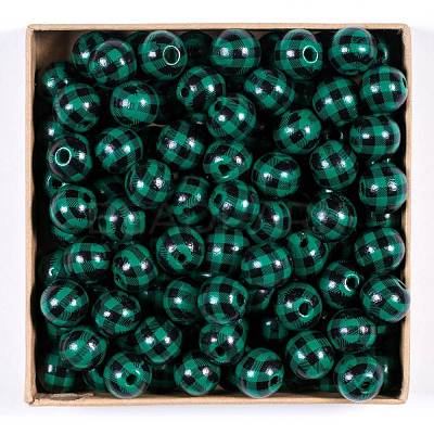 Natural Wooden Beads WOOD-WH0115-05C-1