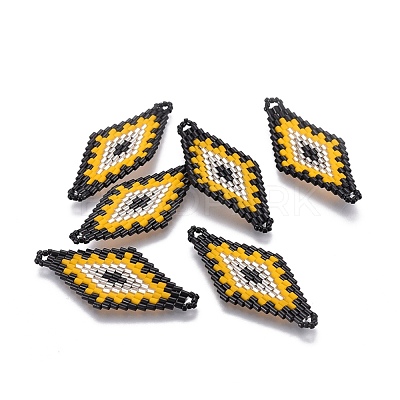 MIYUKI & TOHO Handmade Japanese Seed Beads Links SEED-E004-L14-1