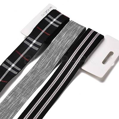 9 Yards 3 Styles Polyester Ribbon SRIB-A014-G12-1