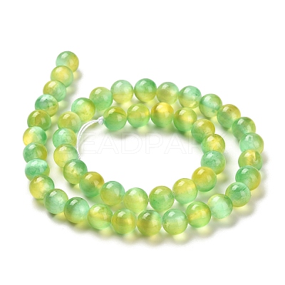 Natural Selenite Beads Strands G-P493-01O-1