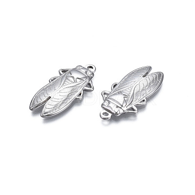Non-Tarnish 201 Stainless Steel Pendants STAS-S119-165P-1