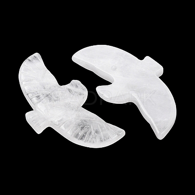 Natural Quartz Crystal Carved Big Pendants G-A288-01J-1