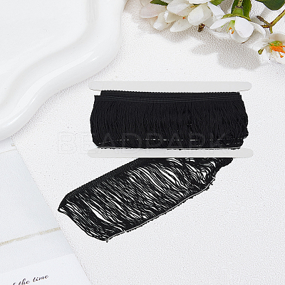 5Yards Polyester Fringe Lace OCOR-LP0003-52-1