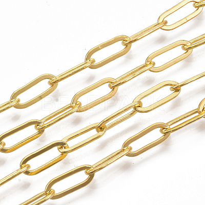 Brass Paperclip Chains CHC-S008-001B-G-1