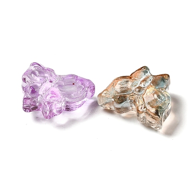 Transparent Glass Bead X-GLAA-H025-04-1