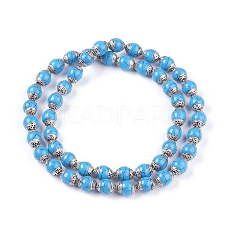 Tibetan Style Beads TIBEB-E079-03A-1