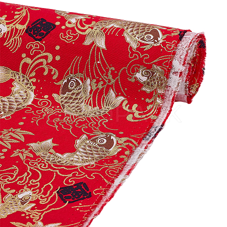 Japanese Style Cotton Fabric DIY-WH0504-797B-1