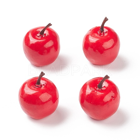 Mini Foam Imitation Apples DJEW-XCP0001-05A-1