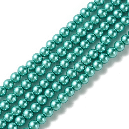 Grade A Glass Pearl Beads HY-J001-4mm-HX052-1