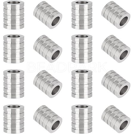 16Pcs Stainless Steel Beads STAS-DR0001-08-1