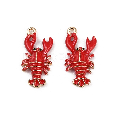 Brass Alloy Pendants KK-R226-15G-01-1