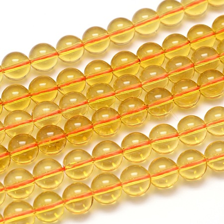 Natural Quartz Crystal Beads Strands G-H1648-10mm-03S-AA2-1