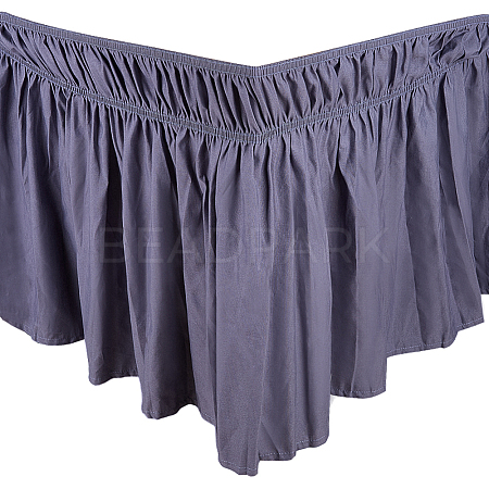 Adjustable Polyester Wrap Around Bed Skirts AJEW-WH20022-10B-02-1