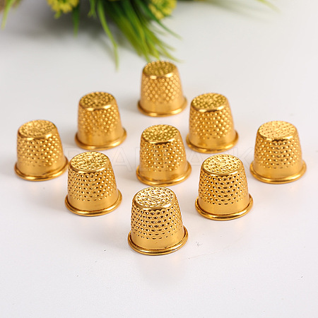 Iron Sewing Thimble Finger Protector PURS-PW0003-063G-1