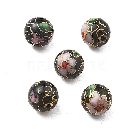 Handmade Cloisonne Beads CLB-O001-M09-02-1