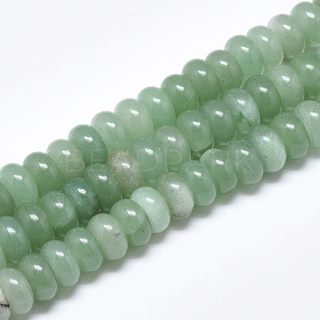 Natural Green Aventurine Beads Strands G-T122-02G-1