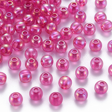 Transparent Acrylic Beads MACR-S370-B6mm-706-1