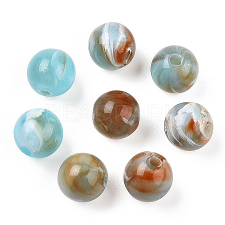 Acrylic Beads OACR-S029-060B-02-1