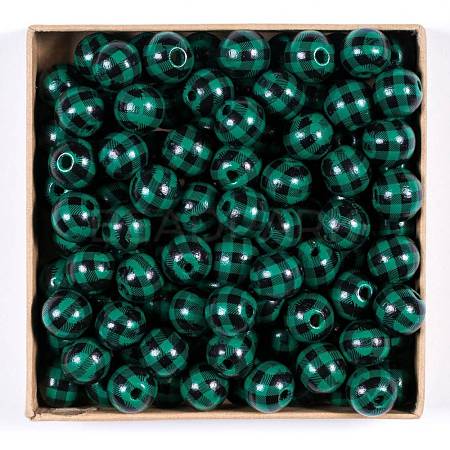 Natural Wooden Beads WOOD-WH0115-05C-1