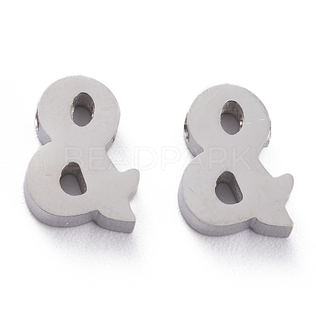 Non-Tarnish 304 Stainless Steel Charms STAS-O139-04P-1