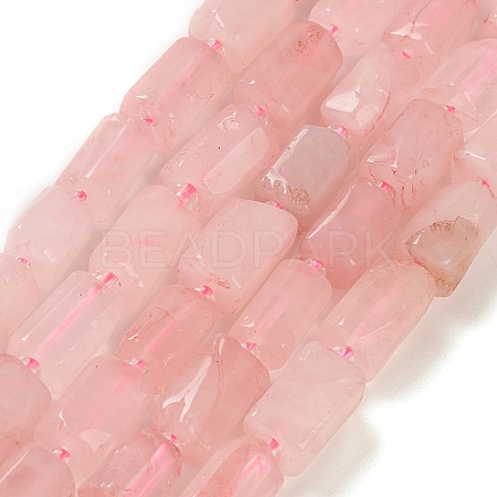 Natural Rose Quartz Beads Strands G-M403-B18-1