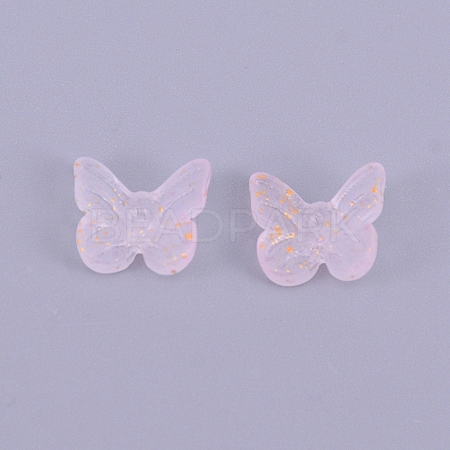 Transparent & Frosted Glass Beads KY-CJC0004-02K-1