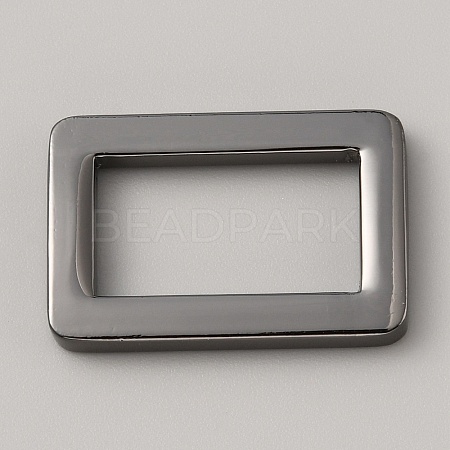 Rectangle Zinc Alloy Adjuster Buckles FIND-WH0111-470B-B-1