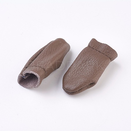 Leather Finger Thimble TOOL-WH0050-01-1