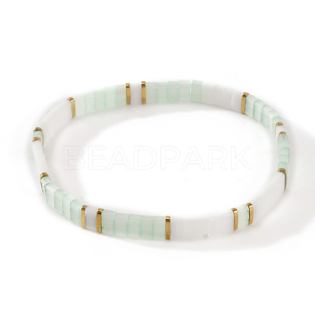 Bohemian Style Glass Seed Beads Stretch Bracelets for Women FG0576-7-1