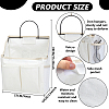 Cotton and Linen Dust Proof Hanging Storage Bags DIY-WH0899-644-2