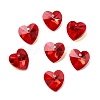 Faceted Glass Charms RGLA-L026-B19-1