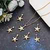 10Pcs Rack Plating Brass Pendants KK-BBC0016-12-4