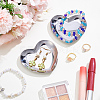 2Pcs 430 Stainless Steel Display Trays for Key Jewelry ODIS-SP0001-12P-4