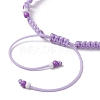 Adjustable Nylon Cord Braided Bead Bracelets BJEW-MZ00163-04-4