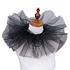 Detachable Lady's Gauze Fake Collar AJEW-WH20042-90A-1