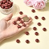 Lava Rock Gemstone European Beads GGDA007-5-5