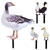 Double-sided Pattern Acrylic Garden Stake AJEW-WH0348-02E-1