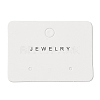 Paper Jewelry Display Cards with Hanging Hole CDIS-M005-27-2