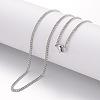 Non-Tarnish 304 Stainless Steel Necklace LS-STAS-J023-03P-1
